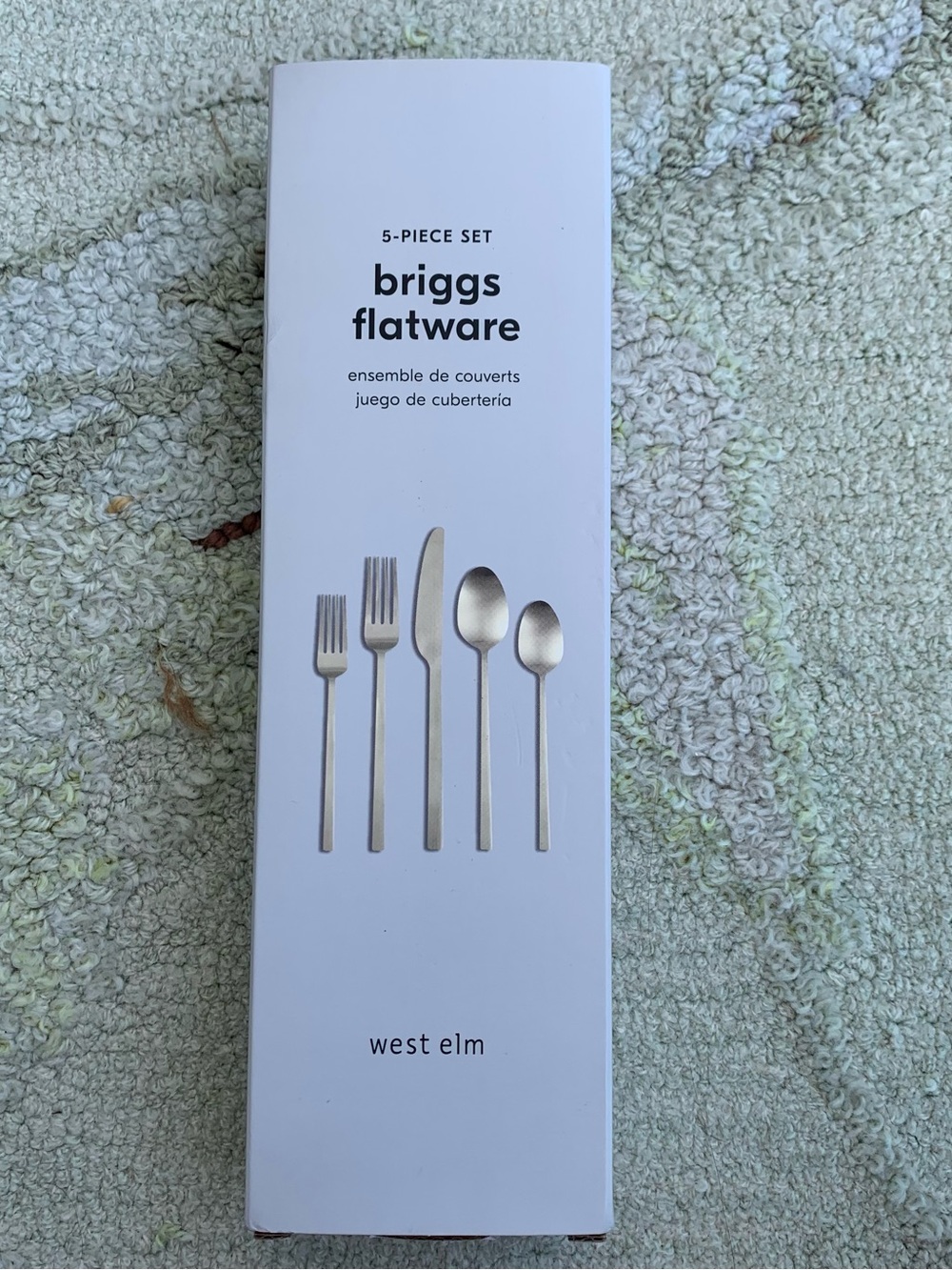 West Elm Briggs Flatware 5 Piece Place Setting